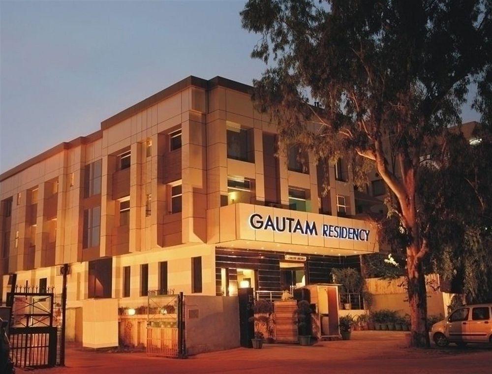 Hotel Gautam Residency New Delhi Exteriör bild